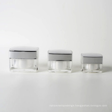 15g 30g 50g Plastic Square Acrylic Jar (EF-J40)